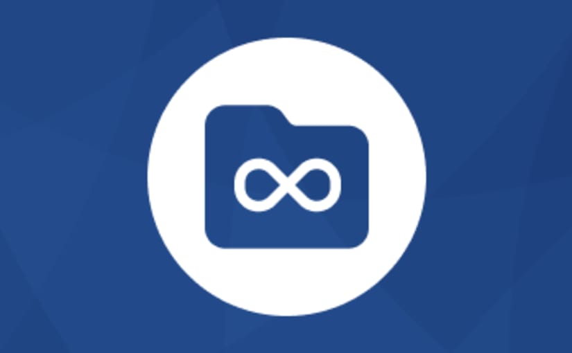 Unlimited storage icon